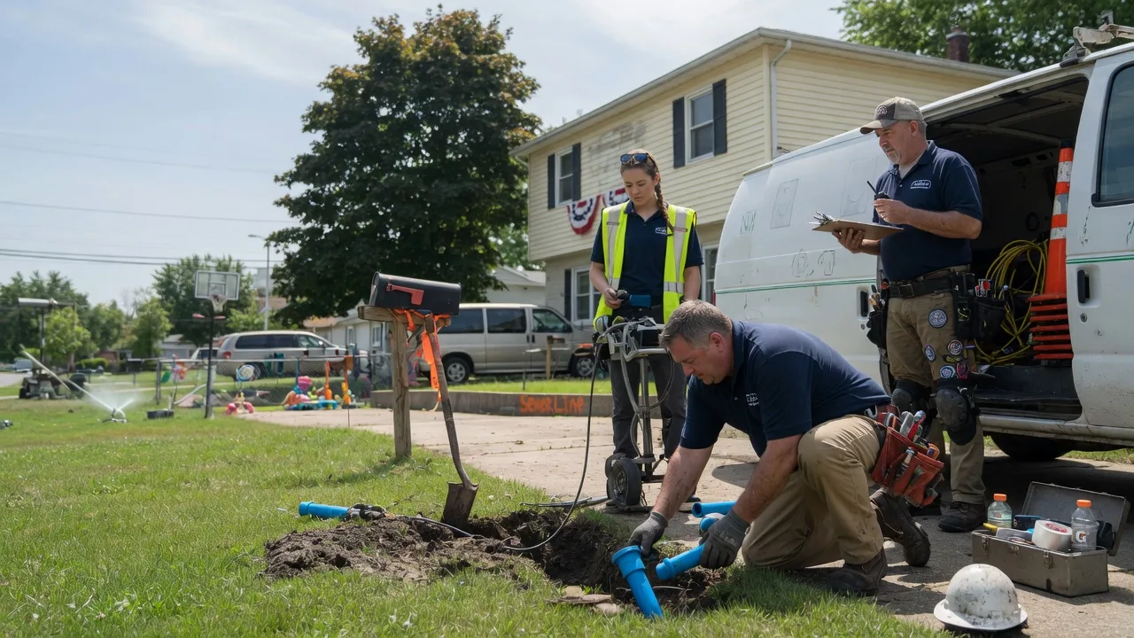 Slab Leak Repair in Plain City, OH near me